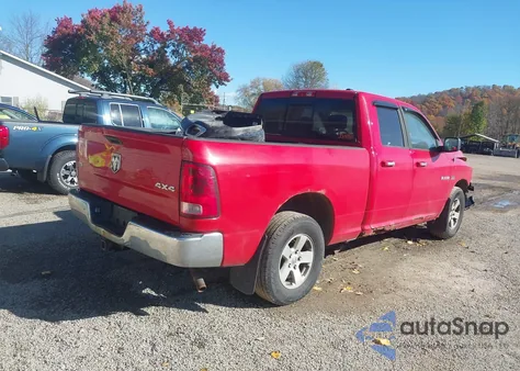 2010 Dodge Ram 1500 Slt/Sport/Trx из США, поврежденный, VIN 1D7RV1GT4AS261156